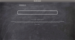 Desktop Screenshot of extasy.cz